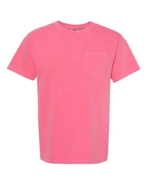 Comfort Colors - Garment-Dyed Heavyweight Pocket T-Shirt - 3XL - 6030 Comfort Colors