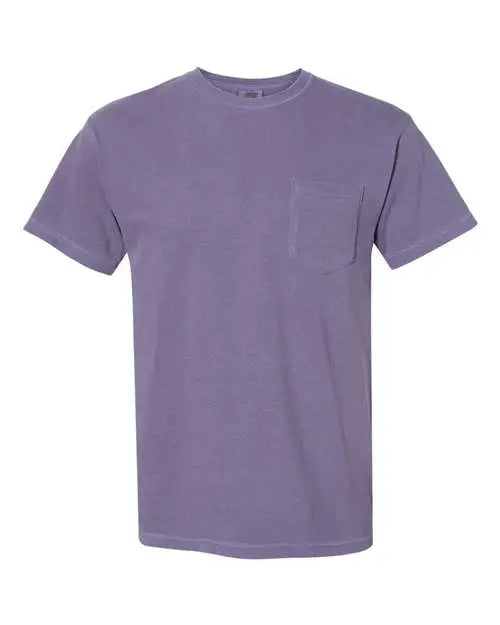 Comfort Colors - Garment-Dyed Heavyweight Pocket T-Shirt - 3XL - 6030 Comfort Colors