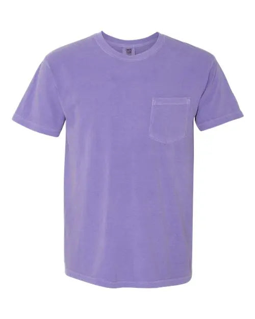 Comfort Colors - Garment-Dyed Heavyweight Pocket T-Shirt - 3XL - 6030 Comfort Colors