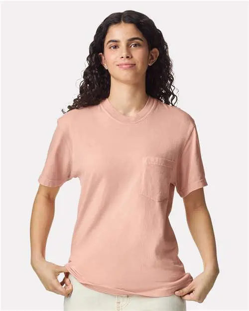 Comfort Colors - Garment-Dyed Heavyweight Pocket T-Shirt - M - 6030 Comfort Colors