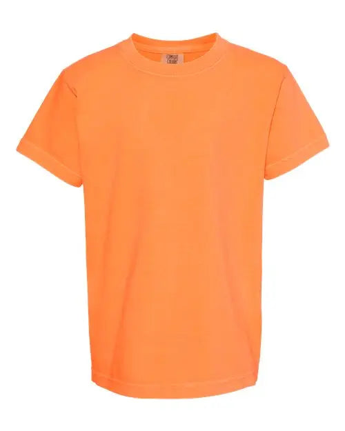 Comfort Colors - Garment-Dyed Youth Heavyweight T-Shirt - S - 9018 Comfort Colors