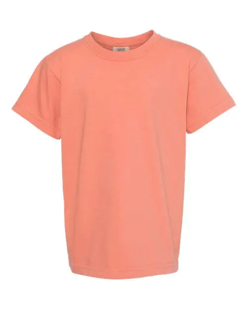 Comfort Colors - Garment-Dyed Youth Heavyweight T-Shirt - S - 9018 Comfort Colors