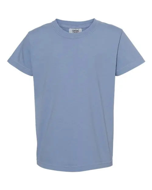 Comfort Colors - Garment-Dyed Youth Heavyweight T-Shirt - S - 9018 Comfort Colors