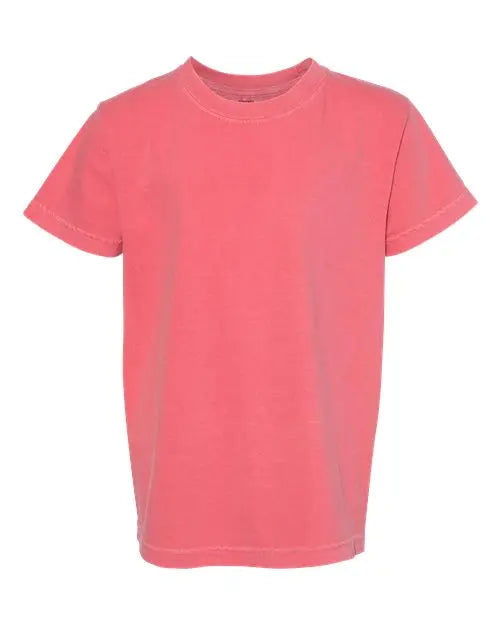 Comfort Colors - Garment-Dyed Youth Heavyweight T-Shirt - S - 9018 Comfort Colors