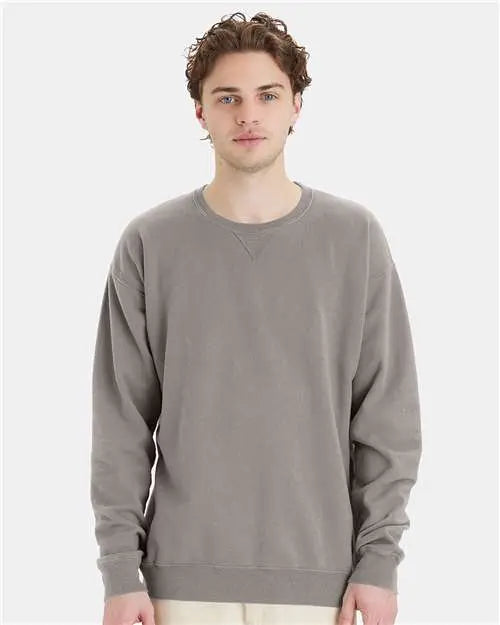 ComfortWash by Hanes - Garment-Dyed Crewneck Sweatshirt - 2XL - GDH400 ComfortWash by Hanes