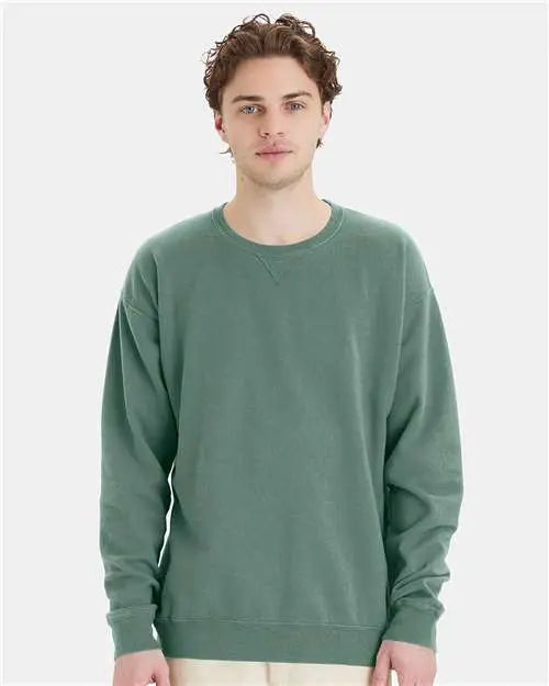 ComfortWash by Hanes - Garment-Dyed Crewneck Sweatshirt - 2XL - GDH400 ComfortWash by Hanes