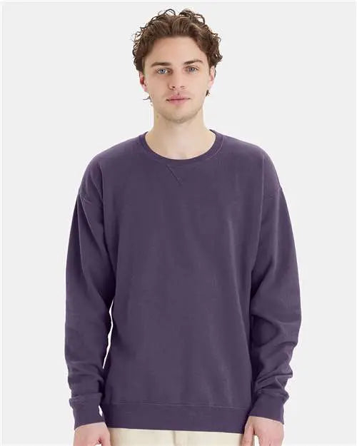 ComfortWash by Hanes - Garment-Dyed Crewneck Sweatshirt - 2XL - GDH400 ComfortWash by Hanes