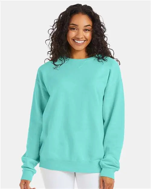 ComfortWash by Hanes - Garment-Dyed Crewneck Sweatshirt - 2XL - GDH400 ComfortWash by Hanes