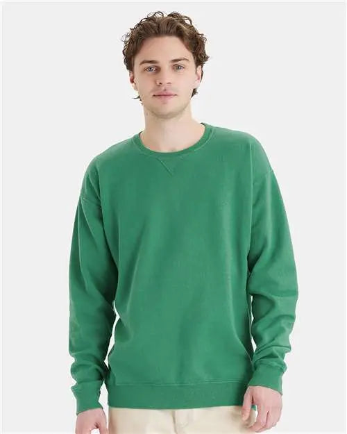 ComfortWash by Hanes - Garment-Dyed Crewneck Sweatshirt - L - GDH400 ComfortWash by Hanes