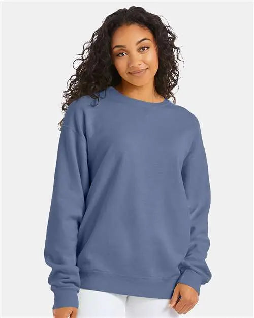 ComfortWash by Hanes - Garment-Dyed Crewneck Sweatshirt - L - GDH400 ComfortWash by Hanes