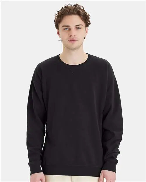 ComfortWash by Hanes - Garment-Dyed Crewneck Sweatshirt - M - GDH400 ComfortWash by Hanes