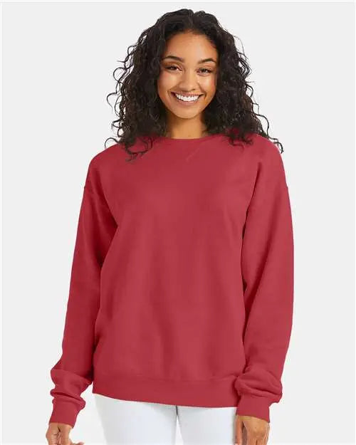 ComfortWash by Hanes - Garment-Dyed Crewneck Sweatshirt - M - GDH400 ComfortWash by Hanes