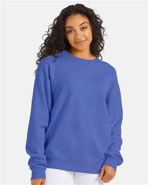 ComfortWash by Hanes - Garment-Dyed Crewneck Sweatshirt - M - GDH400 ComfortWash by Hanes
