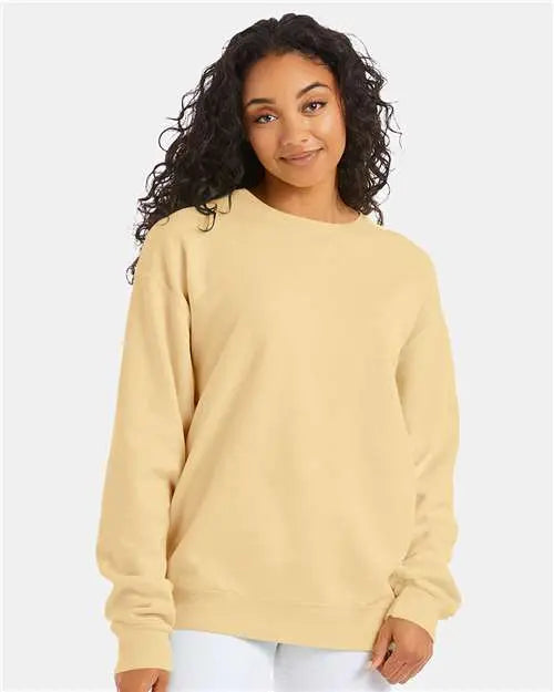 ComfortWash by Hanes - Garment-Dyed Crewneck Sweatshirt - M - GDH400 ComfortWash by Hanes
