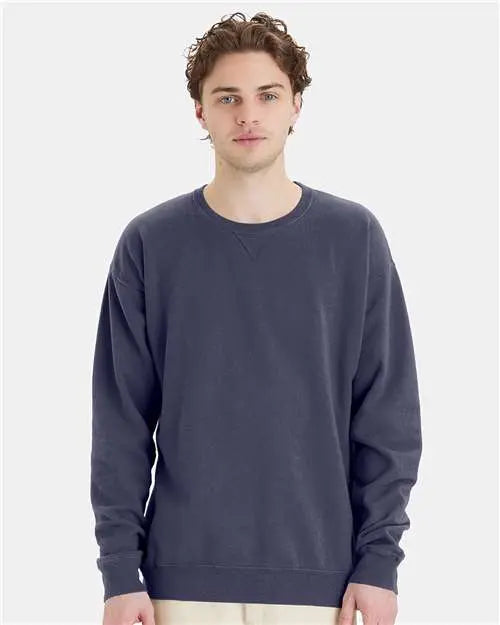 ComfortWash by Hanes - Garment-Dyed Crewneck Sweatshirt - XL - GDH400 ComfortWash by Hanes