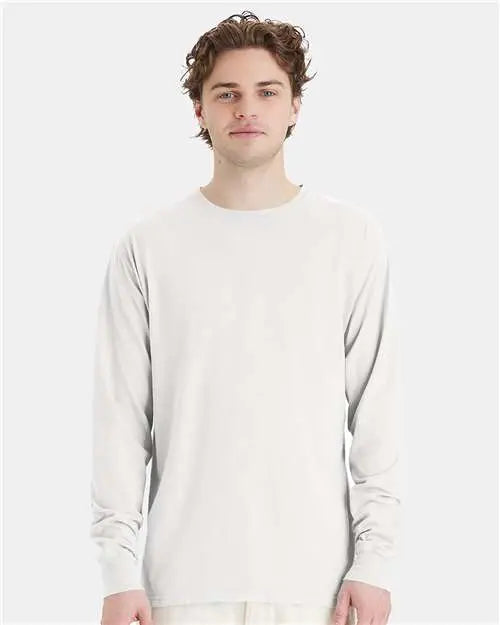 ComfortWash by Hanes - Garment-Dyed Long Sleeve T-Shirt - 3XL - GDH200 ComfortWash by Hanes