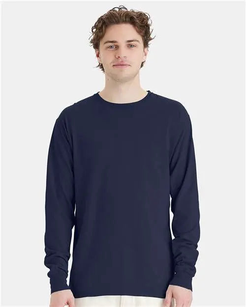 ComfortWash by Hanes - Garment-Dyed Long Sleeve T-Shirt - M - GDH200 ComfortWash by Hanes