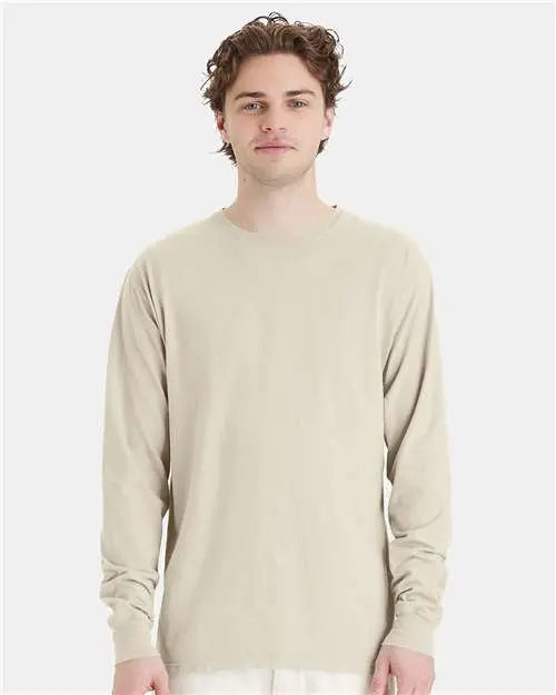 ComfortWash by Hanes - Garment-Dyed Long Sleeve T-Shirt - M - GDH200 ComfortWash by Hanes