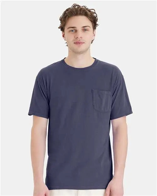 ComfortWash by Hanes - Garment-Dyed Pocket T-Shirt - 2XL - GDH150 ComfortWash by Hanes