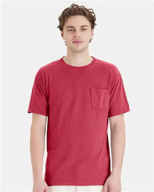 ComfortWash by Hanes - Garment-Dyed Pocket T-Shirt - 2XL - GDH150 ComfortWash by Hanes