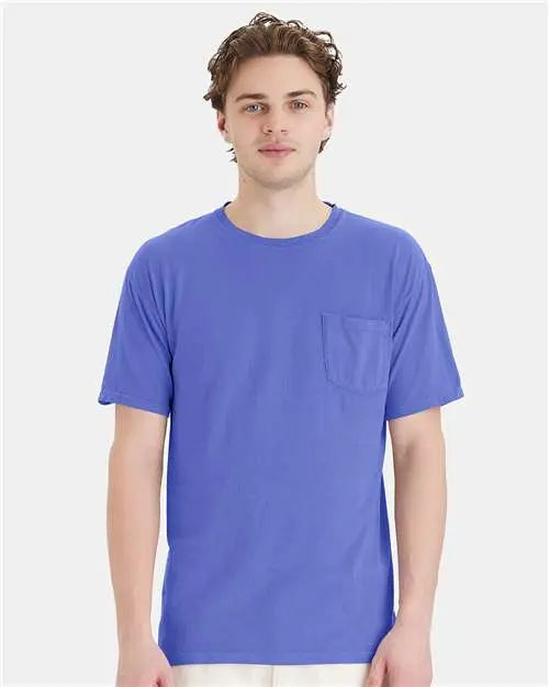 ComfortWash by Hanes - Garment-Dyed Pocket T-Shirt - 2XL - GDH150 ComfortWash by Hanes