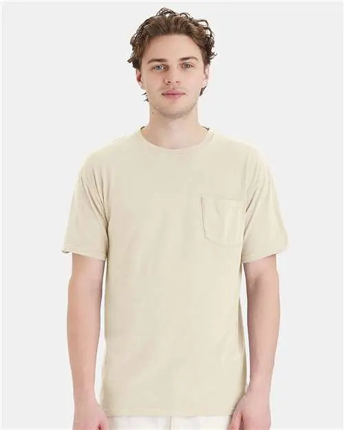 ComfortWash by Hanes - Garment-Dyed Pocket T-Shirt - 2XL - GDH150 ComfortWash by Hanes