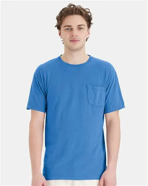 ComfortWash by Hanes - Garment-Dyed Pocket T-Shirt - 2XL - GDH150 ComfortWash by Hanes