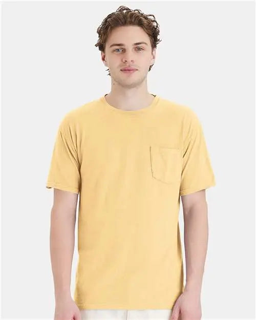 ComfortWash by Hanes - Garment-Dyed Pocket T-Shirt - 2XL - GDH150 ComfortWash by Hanes