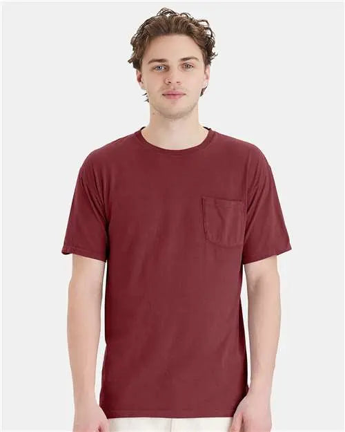ComfortWash by Hanes - Garment-Dyed Pocket T-Shirt - L - GDH150 ComfortWash by Hanes