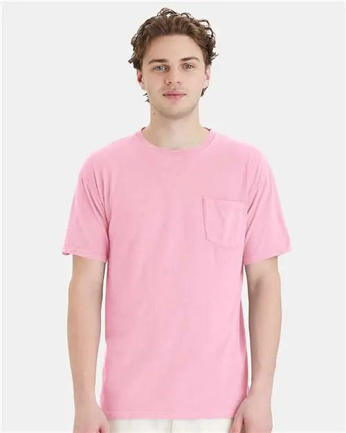 ComfortWash by Hanes - Garment-Dyed Pocket T-Shirt - L - GDH150 ComfortWash by Hanes