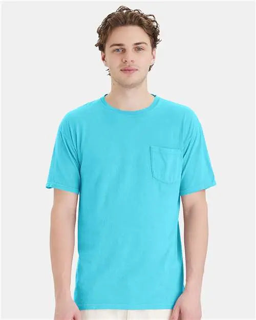 ComfortWash by Hanes - Garment-Dyed Pocket T-Shirt - L - GDH150 ComfortWash by Hanes