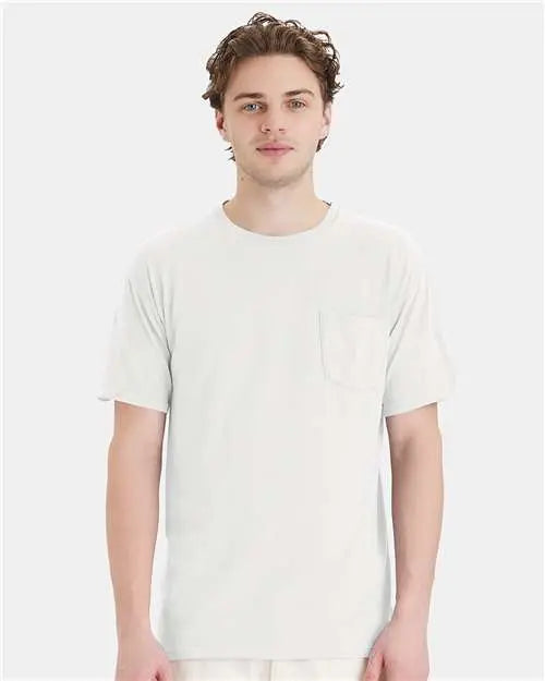 ComfortWash by Hanes - Garment-Dyed Pocket T-Shirt - L - GDH150 ComfortWash by Hanes