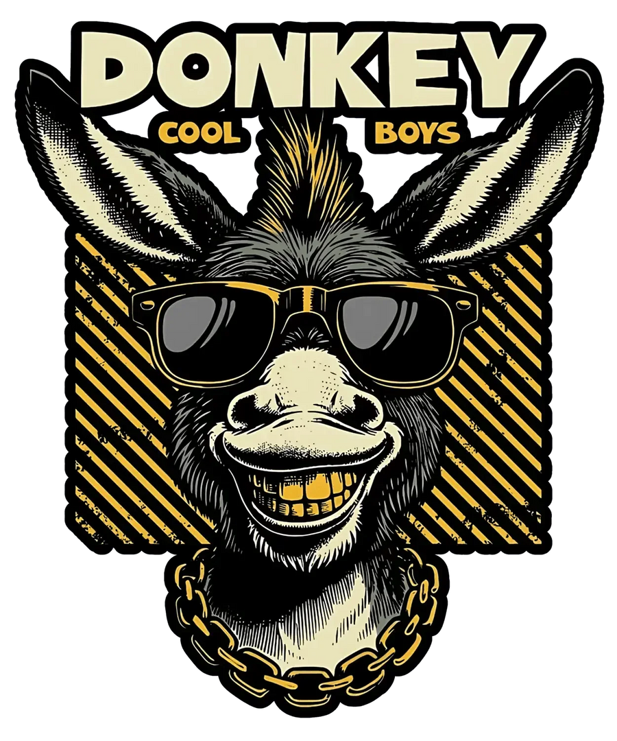 Cool Donkey Boys - DTF Ready to Press