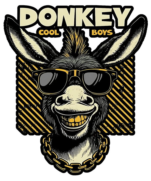 Cool Donkey Boys - DTF Ready to Press (original)