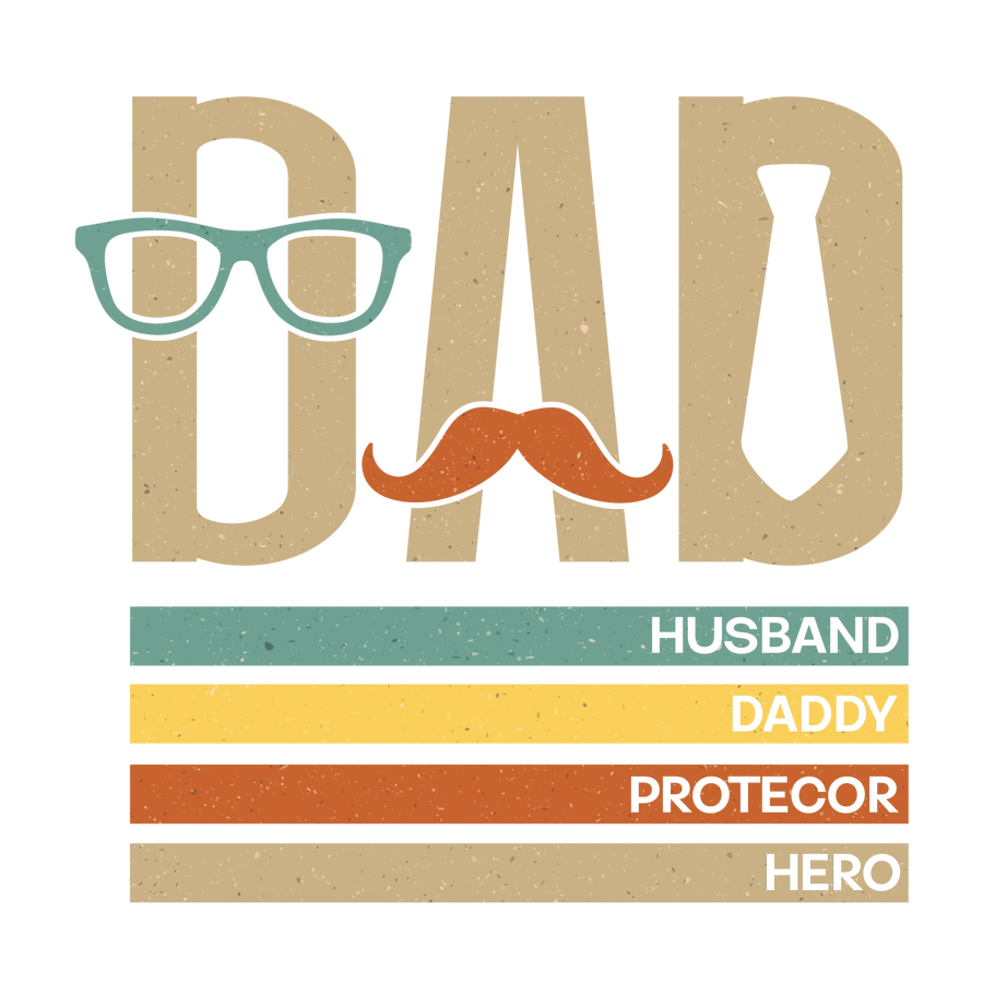 Dad Life Design - DTF Ready To Press
