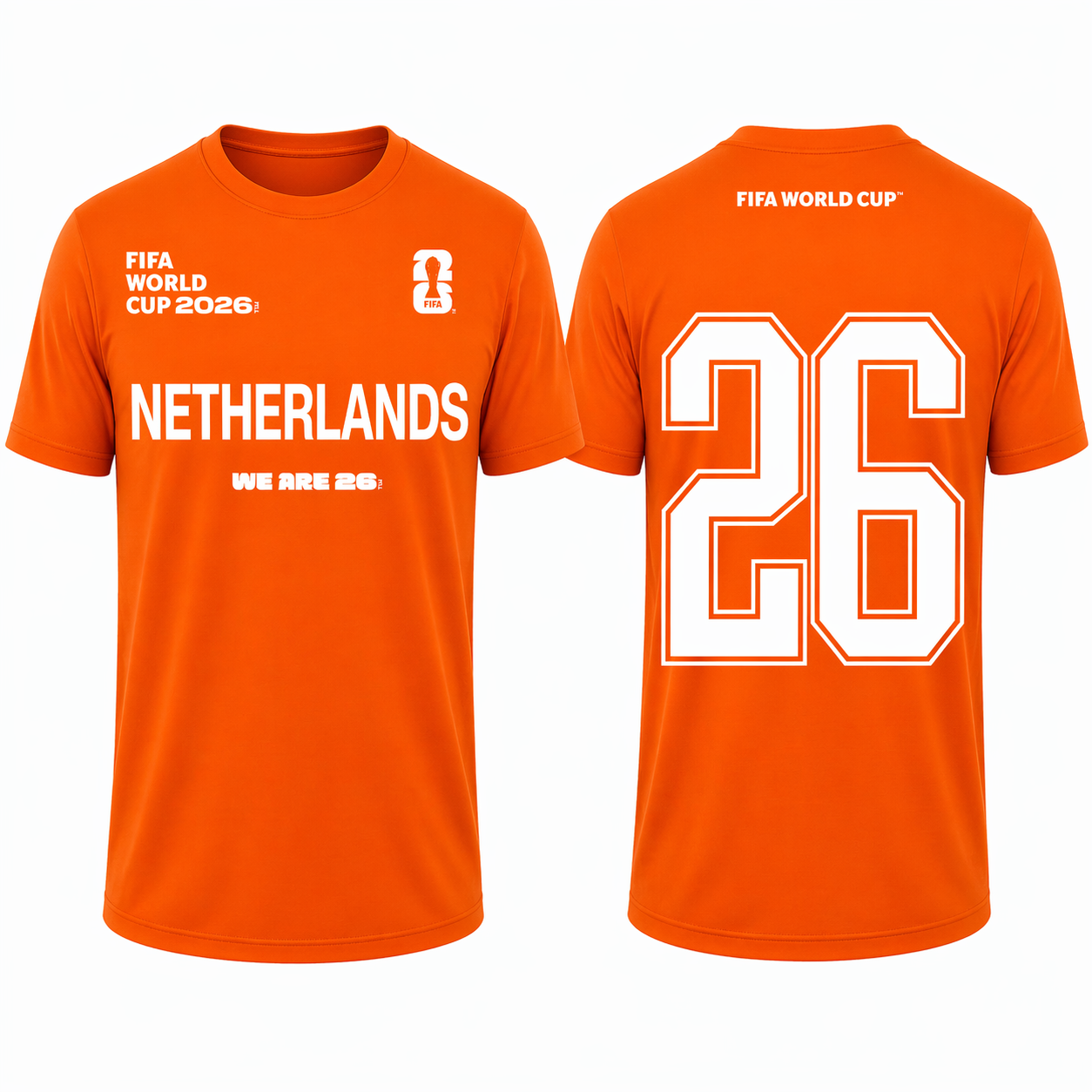 FIFA World Cup 2026 Netherlands Shirt – Official 