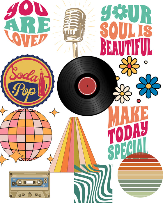 DTF Transfer Bundle - 12 Ready-to-Press Designs Per Theme! DTF Center