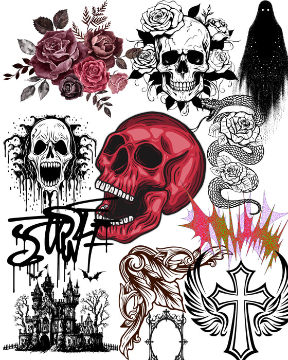 DTF Transfer Bundle - 12 Ready-to-Press Designs Per Theme! DTF Center