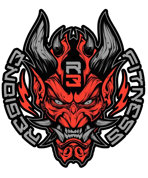 Demon Oni Mask - DTF Ready to Press (original)