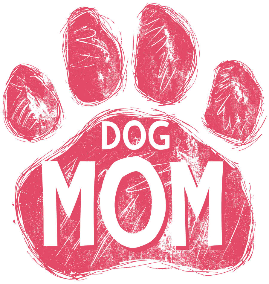 Diseño de mamá perrita - DTF listo para imprimir