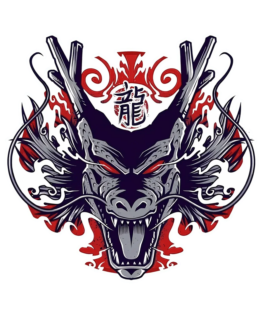 Dragon Fury - DTF Ready to Press