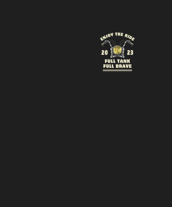 Enjoy the Ride 2023 - DTF Ready to Press (black_bg)
