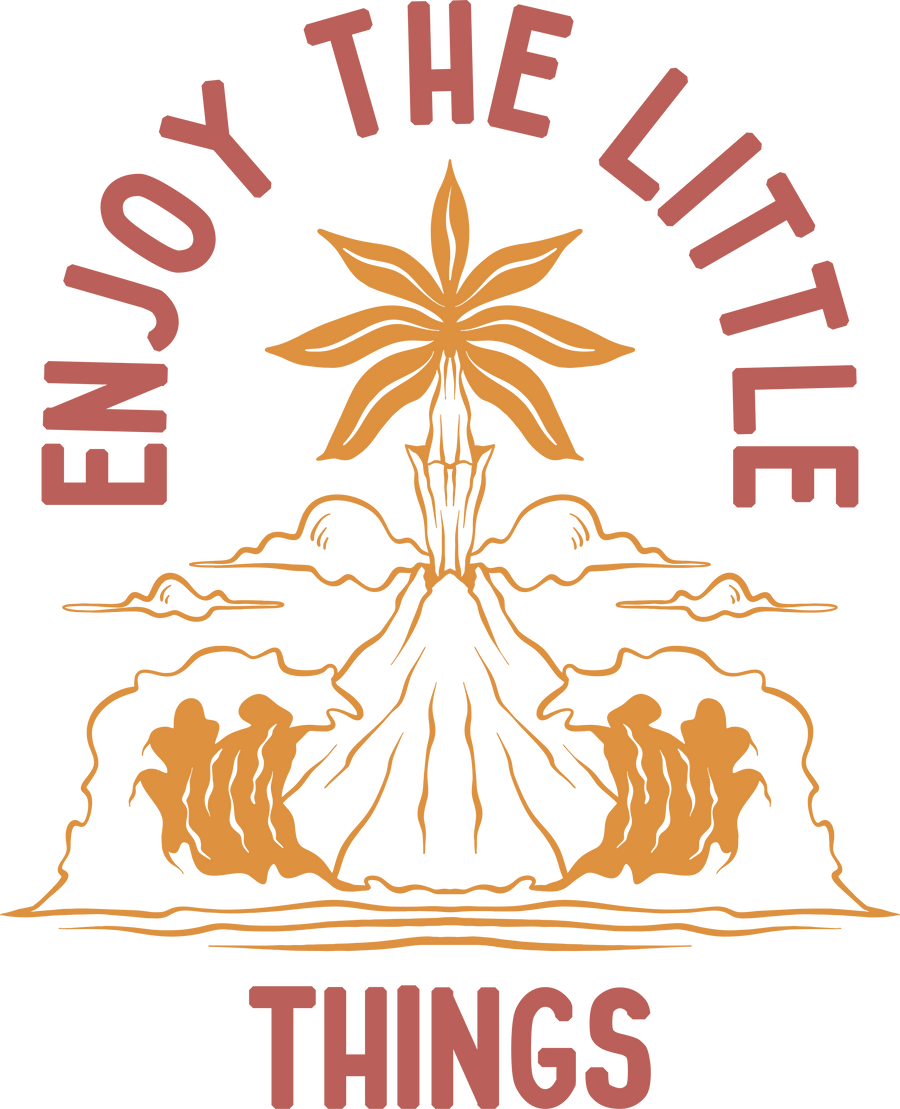 Enjoy The Little Things Design - DTF Ready To Press