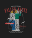 Fallen Angel Artwork - DTF Ready to Press (black_bg)