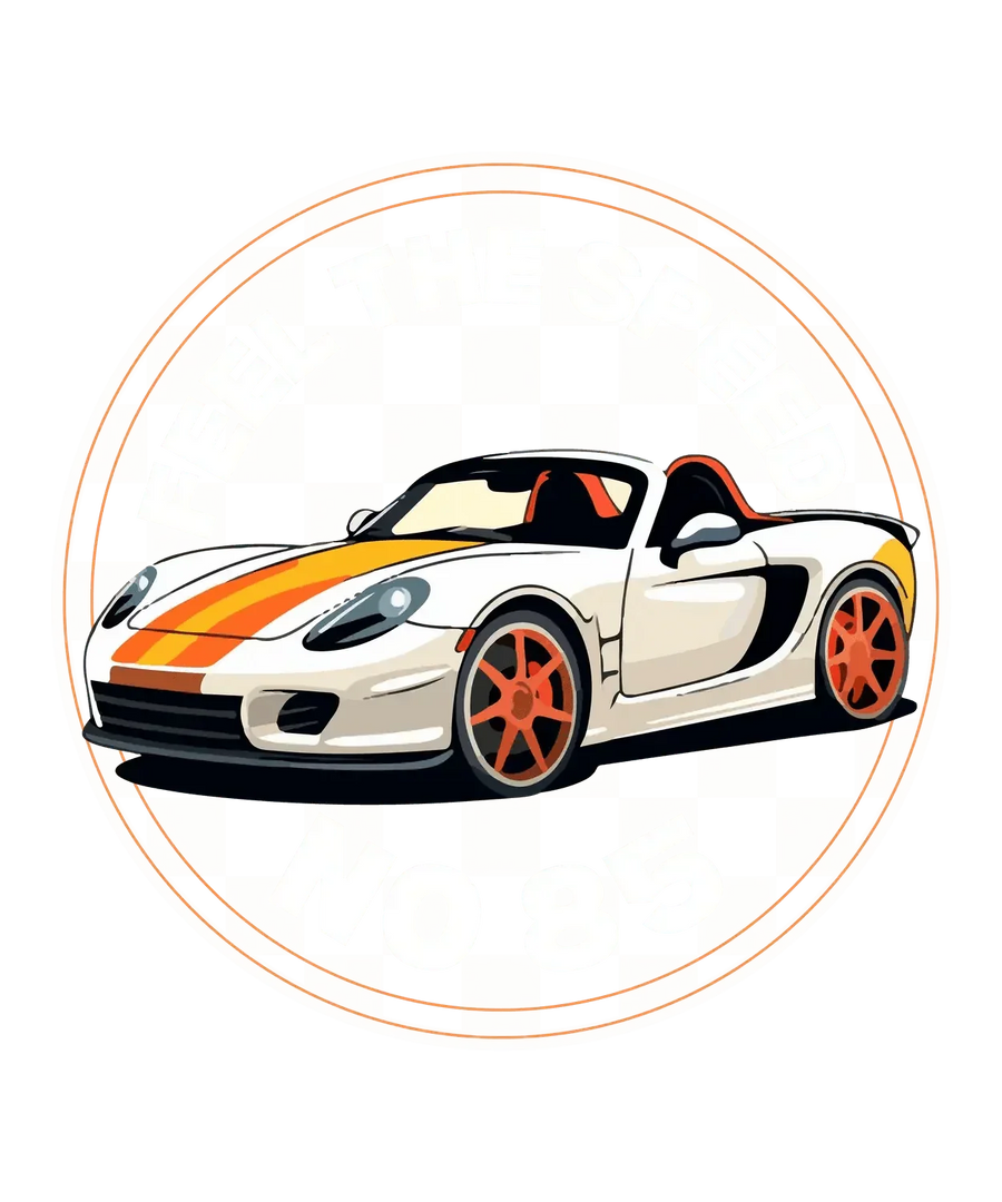 Feel the Speed No 85 - DTF Ready to Press