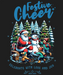 Festive Cheer - DTF Ready to Press (black_bg)