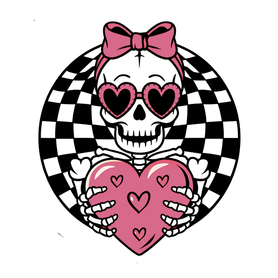 Valentine's Day Skeleton | DTF Center
