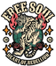 Free Soul Tiger - DTF Ready to Press (original)