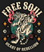 Free Soul Tiger - DTF Ready to Press (black_bg)