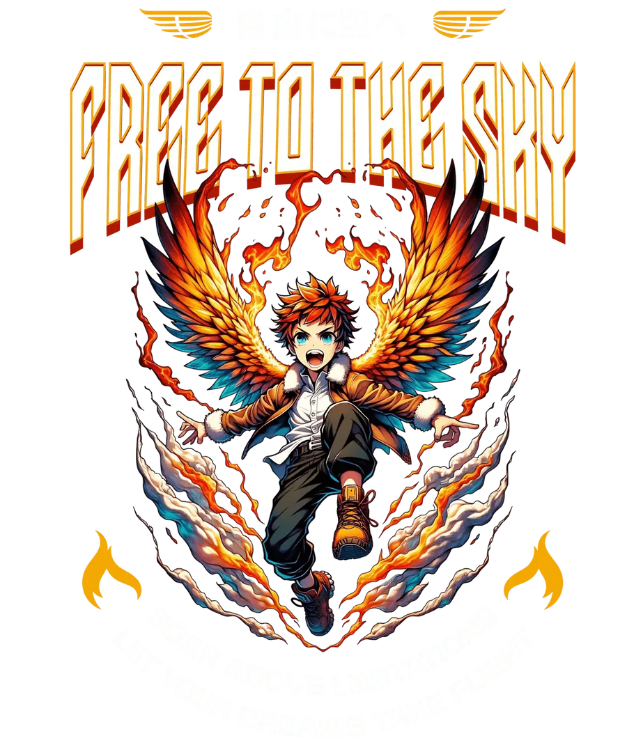 Free to the Sky - DTF Ready to Press